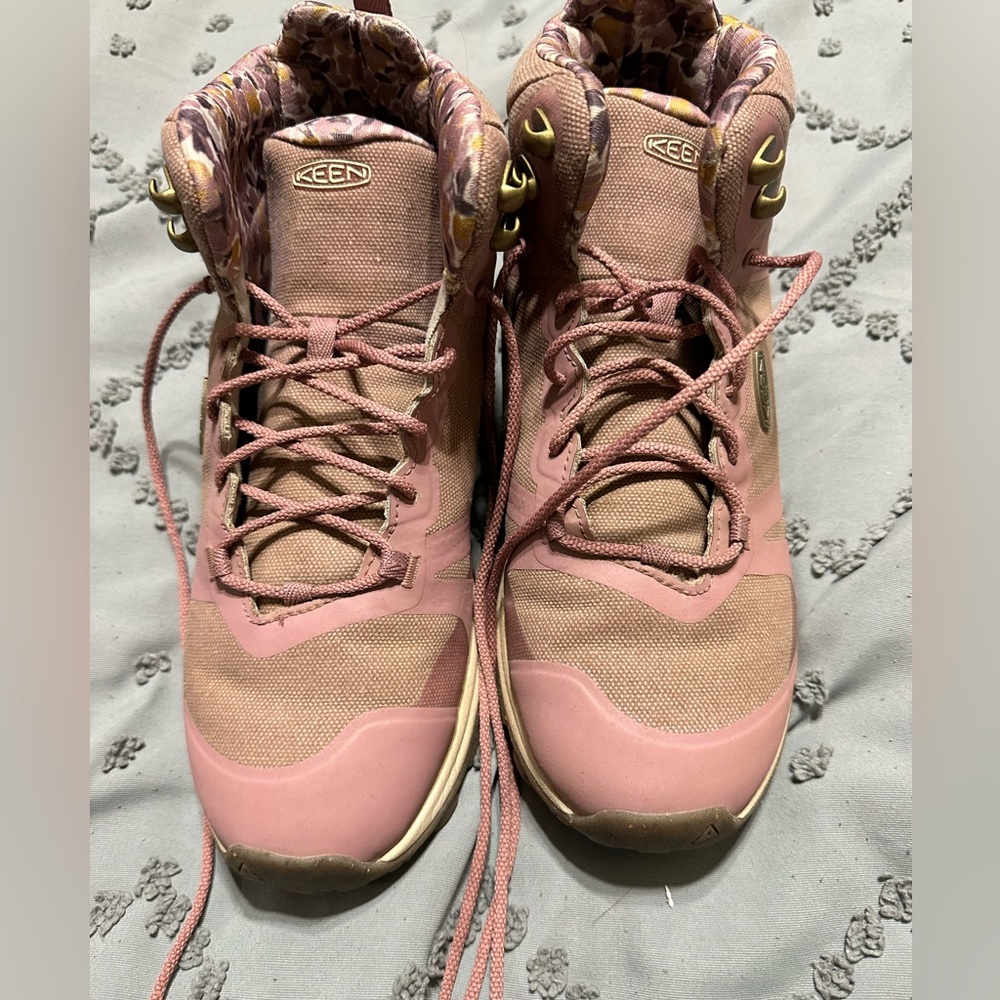 KEEN Terradora II MID Wp LTD Hiking Boot - Women's Nostalgia Rose/Birch Size 8.5